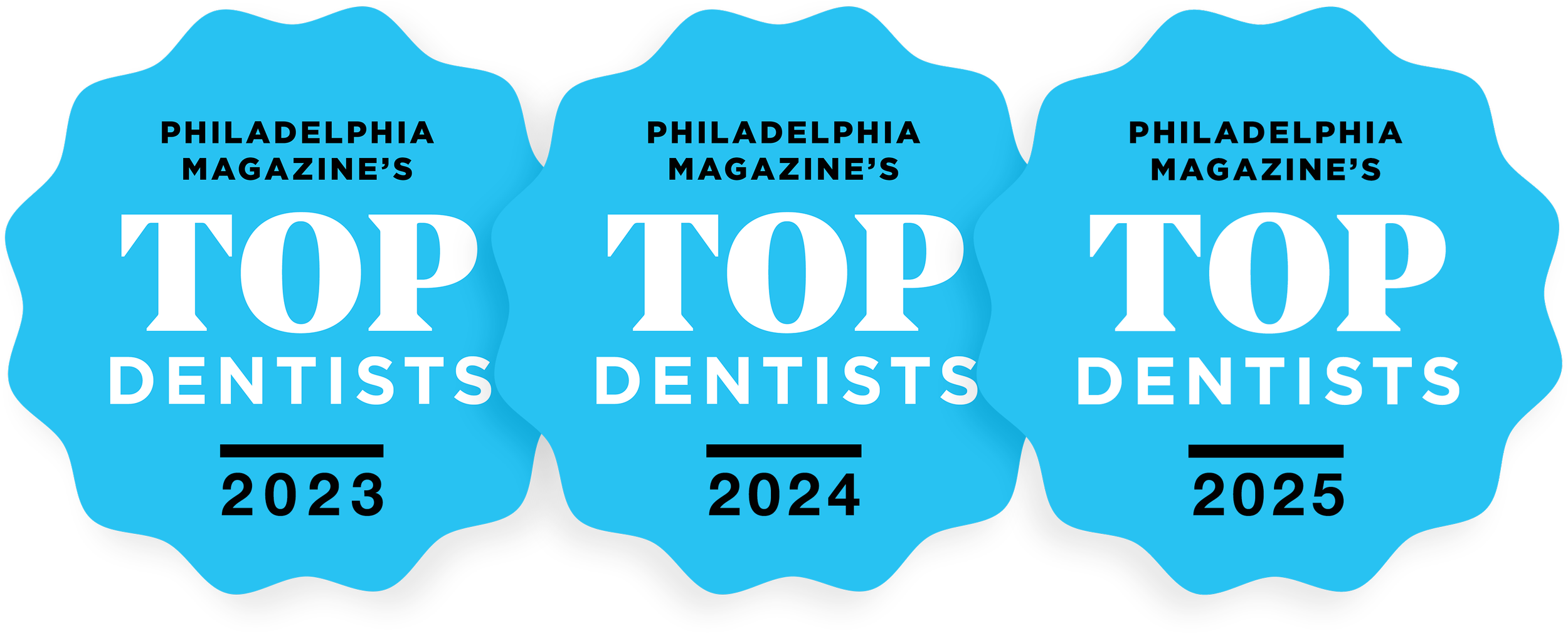 Philadelphia Magazine Top Dentists 2023, 2024, 2025