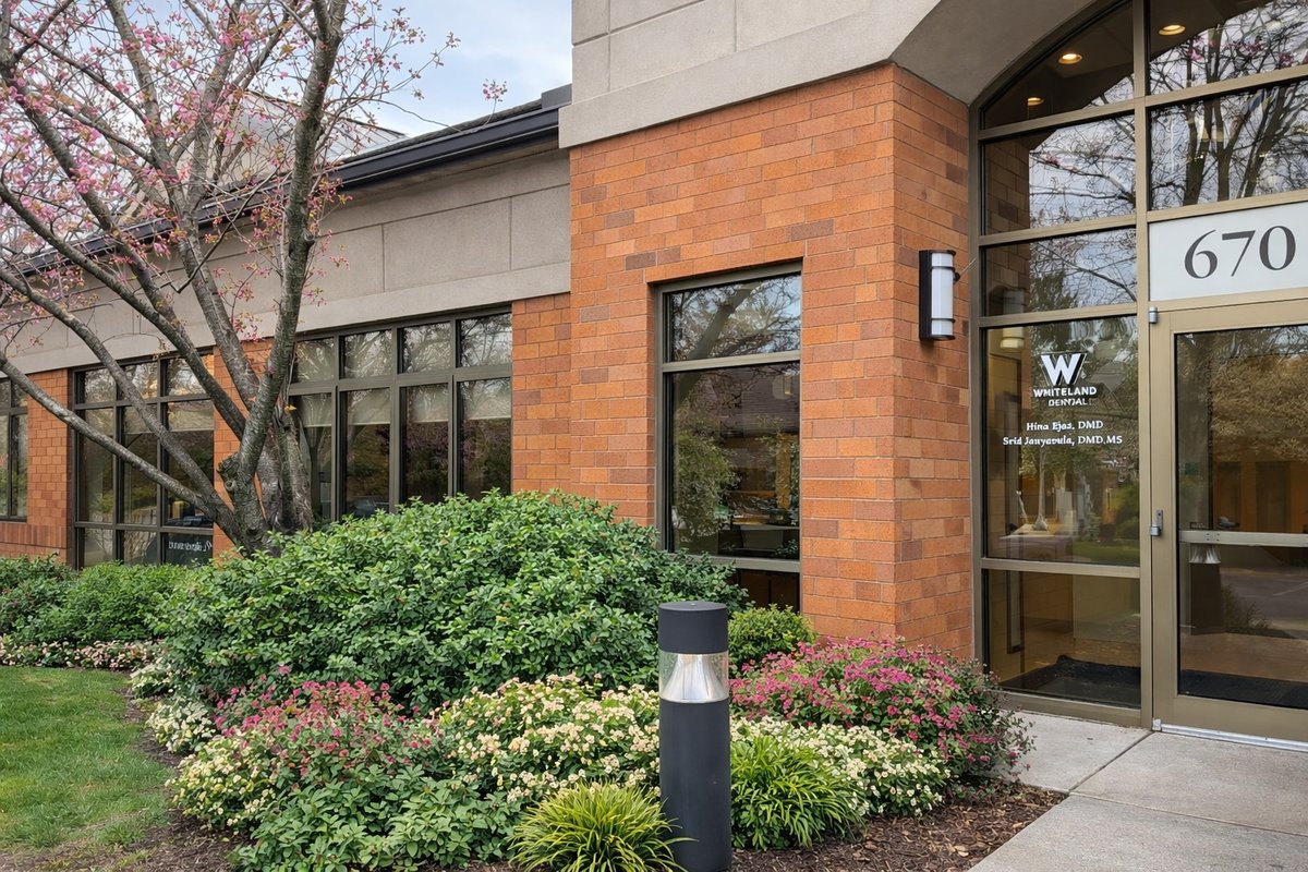 ADA accessible entrance to Whiteland Dental at 670 W Lincoln Hwy Exton PA, conveniently located alongside primary care and specialty physicians